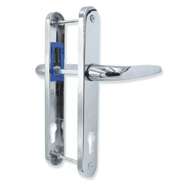 UPVC chrome Door Handle Yale Sparta 92PZ Sprung Double Glazing Pair Set Patio