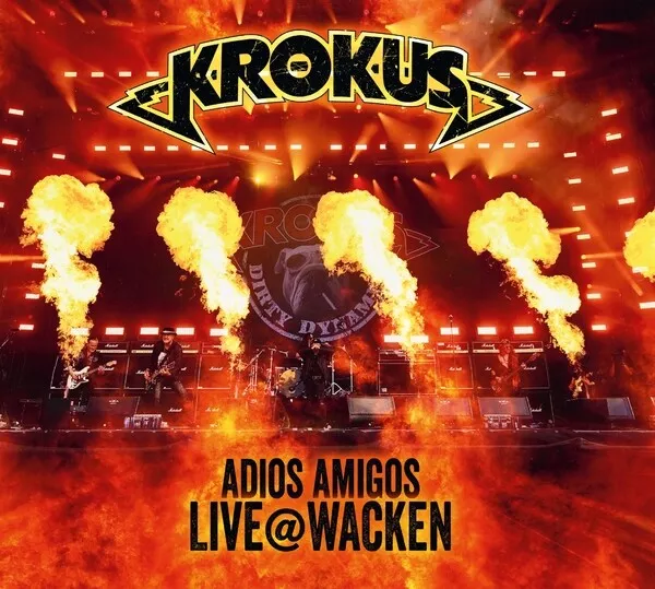 Krokus - Adios Amigos Live @ Wacken  2 Cd Neuf
