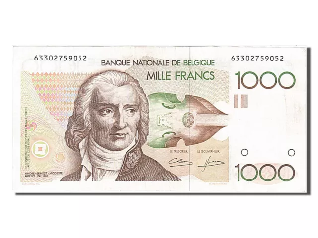 [#255452] Billet, Belgique, 1000 Francs, 1980, SUP