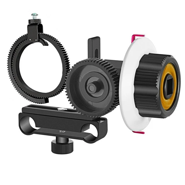VD-F0 Camera Follow Focus 15MM Follow Focus with Gear  Belt for    and Other DZ9