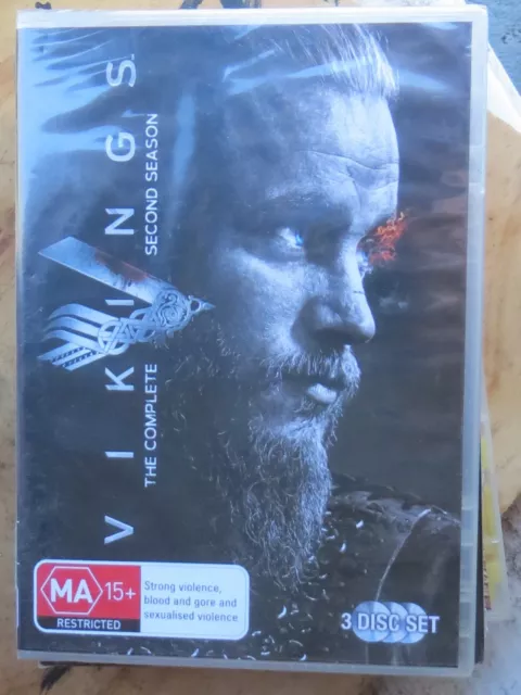 Vikings Second Season 2 Complete - DVD Spanish English French