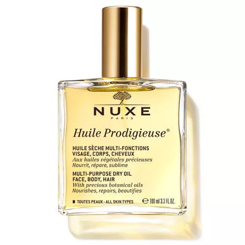 Nuxe Huile Sec Hydratante Nourrissante Visage Corps Cheveux Prodigieuse 100ml