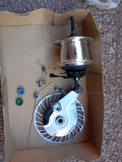 VINTAGE SHIMANO NEXUS Inter SG-4R31 4 Speed Rear Coaster Brake Hub Retro Bike EUR 28,71 - FR