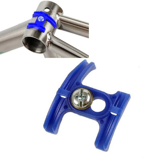 Lot De 2 Guides De Câble Pour Vélo - En Plastique Noir - Pour Dérailleur Avant - Montage Sous Le Pédalier