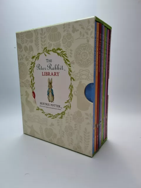 THE PETER RABBIT LIBRARY - Beatrix Potter 10 Hard Cover Stories - complete, kids