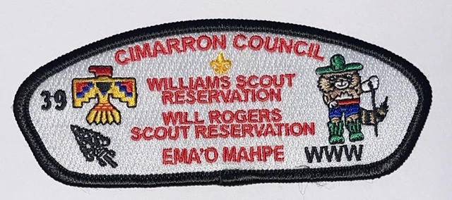 Boy Scout Cimarron Council Ema'o Mahpe OA 14 Williams Will Roger Reservation CSP