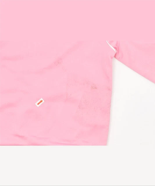 ADIDAS Girls Tracksuit Top Jacket 4-5 Years Pink Polyester JE10 3