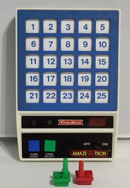 AMAZE-A-TRON 1978 Electronic MAZE GAME by Coleco - VINTAGE!