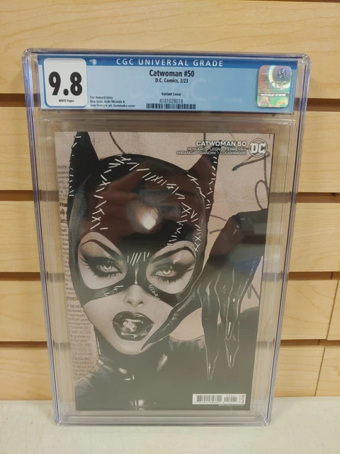 Catwoman #50 CGC 9.8 Sozomaika Variant Cover DC Comics 2022