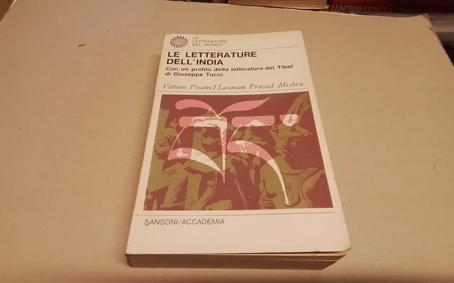Pisani/ Prasad Mishra, Le letterature dell'India, Sansoni/Accademia 1970, 14g26