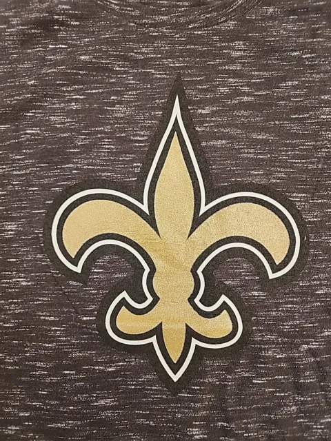 New Orleans Saints Nike Sideline Slub Performance T-Shirt Men's L NFL