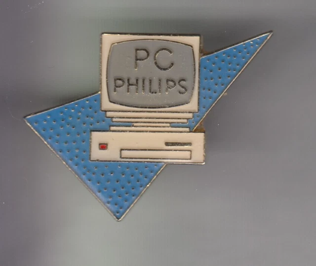 Pin's Rare Philips Olympique 1992 – Thème Informatique, PC, Olympic