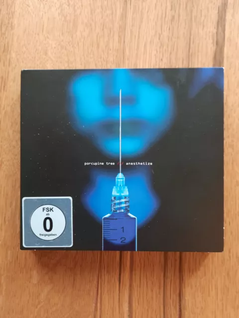 Porcupine Tree – Anesthetize (Live Tilburg) **2 CD und 1 DVD Set im Top-Zustand