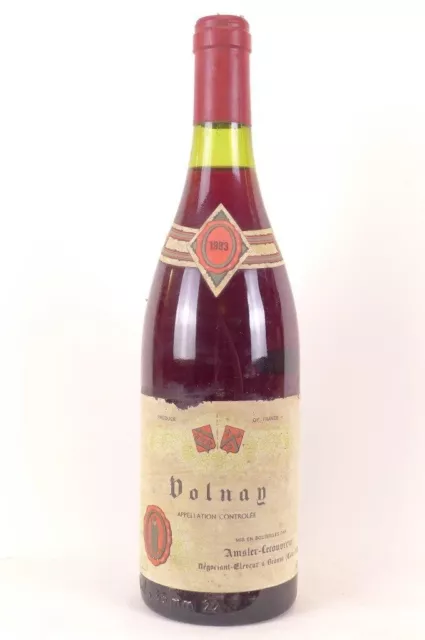 volnay amsler-lecouvreur rouge 1983 - bourgogne