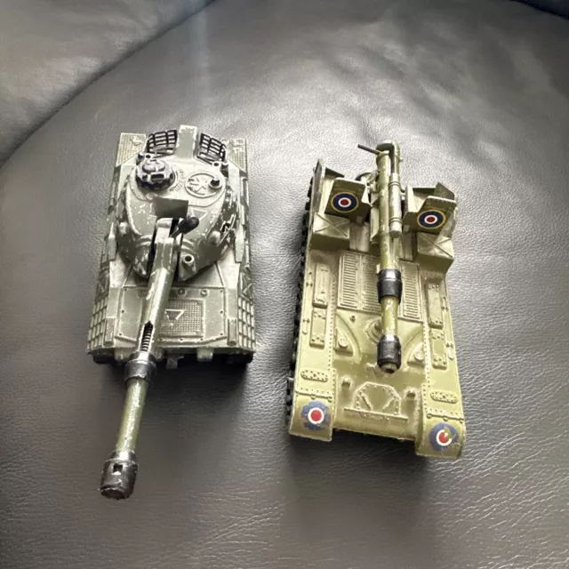 Dinky Toys X2 Army Tanks