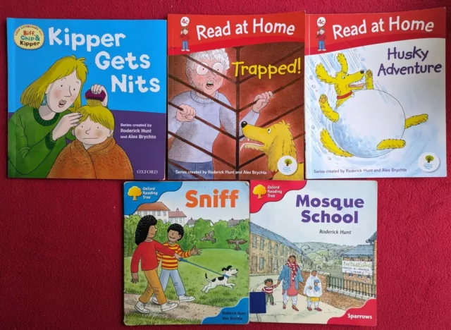 Oxford Reading Tree Read With Biff Chip and Kipper Level 3 & 4 X 5 Book Bundle