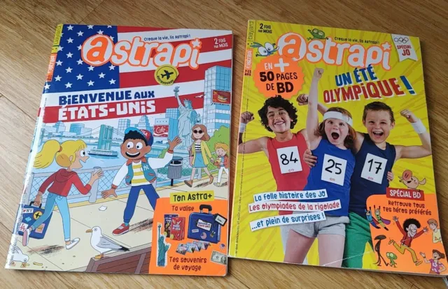 2 Magazines Astrapi, 7yrs+ Français, French