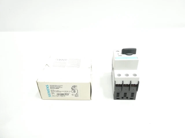 Siemens 3RV1021-1DA10 Manual Starter 2.2-3.2a Amp 3hp