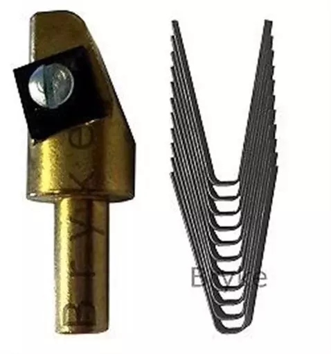 #3 SQUARE BLADE Tire Groover Head / Blade Combo Ideal Grooving Iron