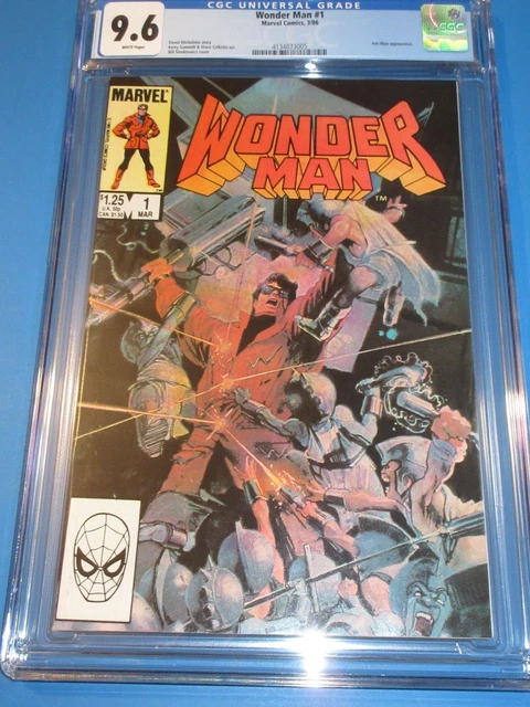 Wonder Man #1 Bronze age 1st Solo Title Key CGC 9.6 NM+ Beauty Wow Sienkiewicz