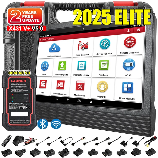 LAUNCH X431 PROS V V5.0 PRO5 Valise Diagnostic Auto Multimarque Tous Systèmes FR - Foto 10
