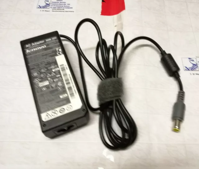 Original Lenovo 90W Netzteil +Kabel für ThinkPad T510 T520 T530 T430 T400 T61/60