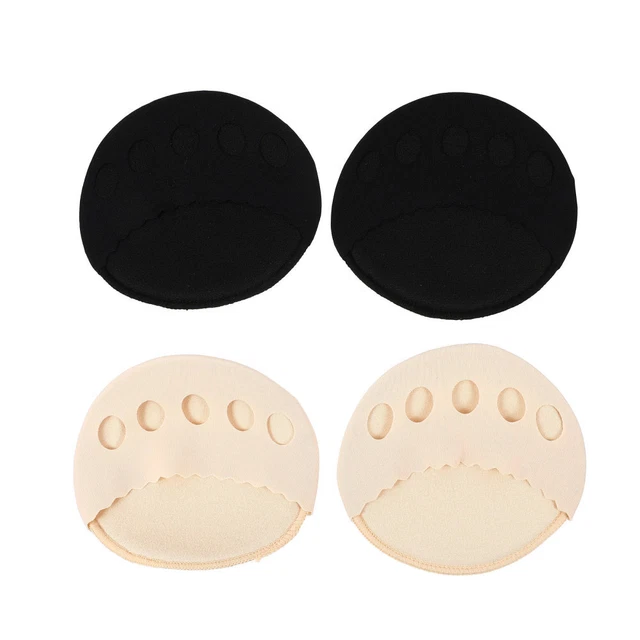 2 Pairs Metatarsal Sleeve Forefoot Pad Shoe Pads High Heels Five Fingers