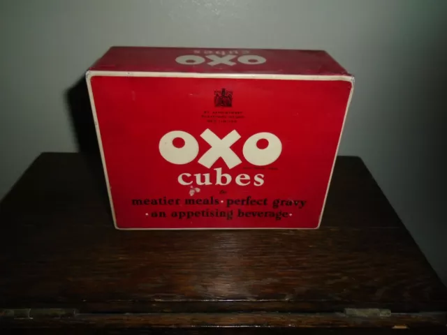 A Lovely Vintage Gross OXO Cubes  Tin.