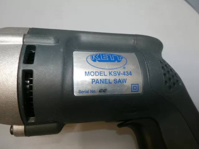 New Kett Tool KSV-434 Vacuum Saw with blade. 3