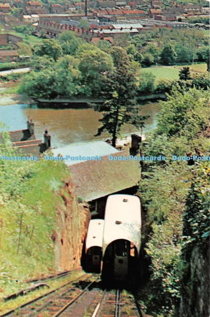 D098083 Bridgnorth. The Cliff Railway. The Shortest and steepest in England. F.