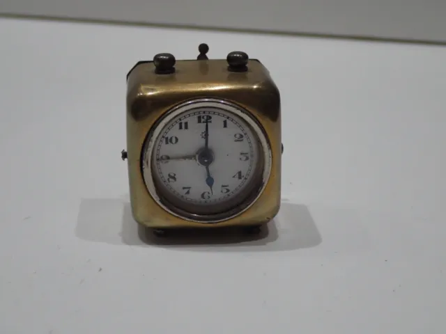 Orologio Da Tavolo Sveglia Vintage D'epoca Antico (S14)