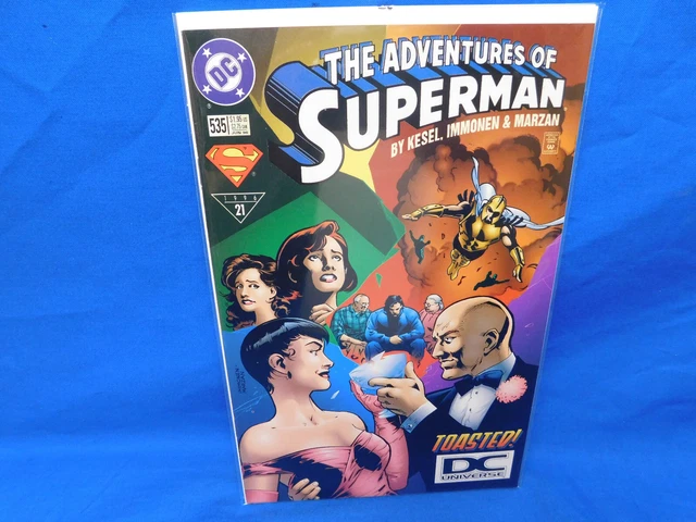 Adventures Of Superman #535 DC DCU Universe Logo Variant VF+