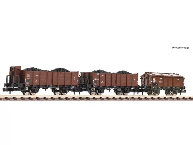 Fleischmann 880905 - Güterwagen Set ÖBB Ep.III 3-teilig - Spur N - NEU