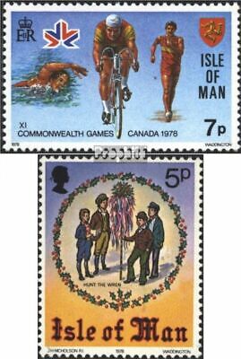 gb-Île de man 132,137 (édition complète) neuf 1978 timbres spéciaux