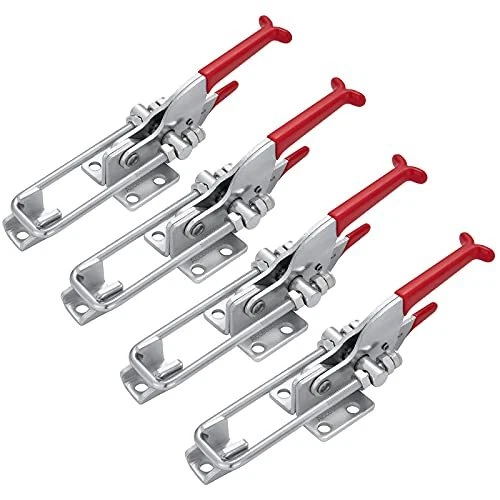 Self-Lock Large Toggle Latch, 2000Lbs Holding Capacity, Adjustable ...