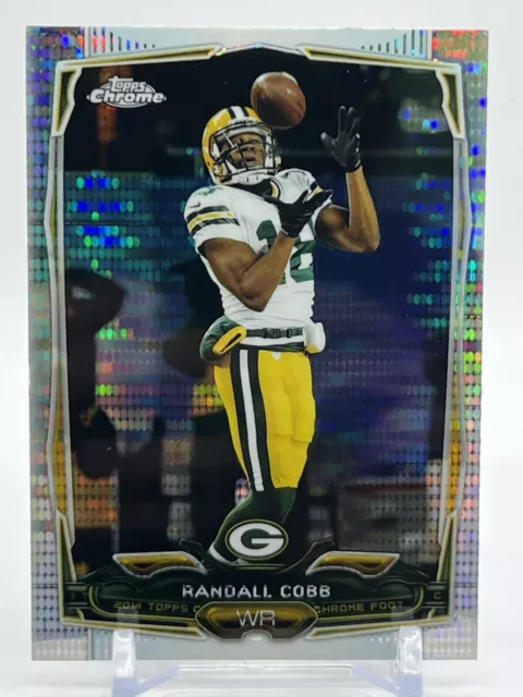 2014 Topps Chrome Randall Cobb Pulsar Refractor #7 Green Bay Packers Kentucky