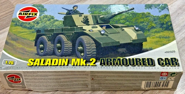 AIRFIX A02325 SALADIN Mk.2 Armoured Car 1:76 Plastic Model Kit $37.23 ...