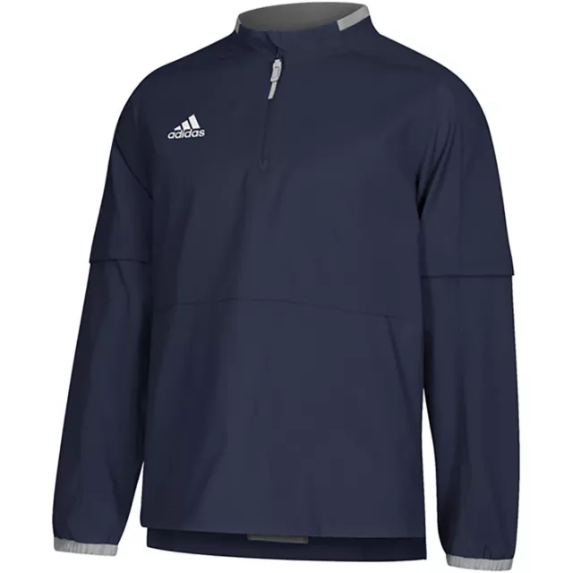 Adidas Men's Fielder's Choice 2.0 Convertible Jacket NAVY HEATHER XS