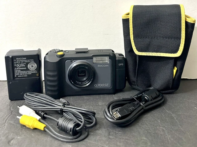 Ricoh GR G700SE Waterproof Dustproof Rugged Tough Digital Camera GPS Bluetooth