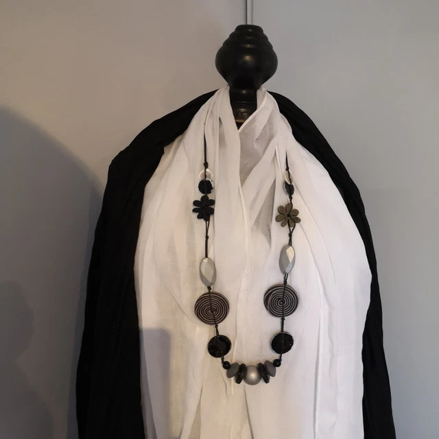 Collier Sautoir Cache-cache - Bijou Occasion, Longueur Ajustable, Pour Un Look Discret Ou élégant
