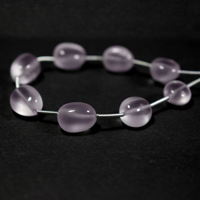 Genuine A++ Light Pink Rose Quartz Oval 5.5" Gemstone Craft Making Loose Beads