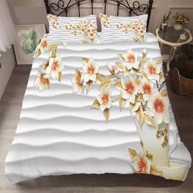 Fluctuation Sky 3D Printing Duvet Quilt Doona Covers Pillow Case Bedding Sets