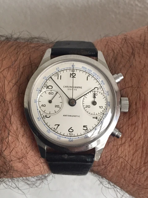 RIOS 1931 Cinturino Per Orologio In Pelle Di Bufalo - Riferimento 65-07-22, Larghezza 22mm, Moka