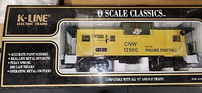K-Line Chicago & Northwestern  O Scale Classic Extended Vision Caboose K613-1311
