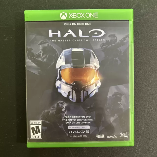 Halo: The Master Chief Collection (Microsoft Xbox One, 2014) Working W/ Inserts