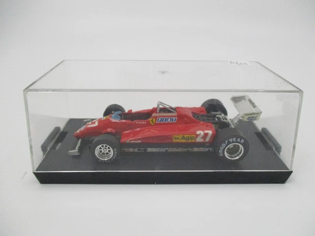Brumm R287 1/43 FERRARI 126 C2 1982 Italie Gp 2nd #27 P.Tambay Modèle