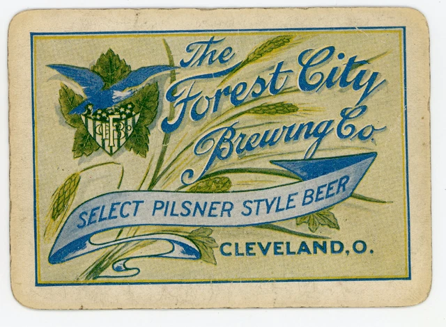 Forest City Beer Single Swap Playing Card - 1 card