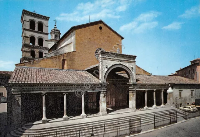 Cartolina Civitacastellana Il Duomo dei Cosmati