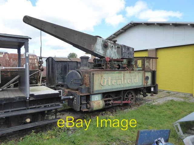 PHOTO 6X4 RIBBLE Steam Railway Crane Tank Larches This Andrew Barclay 