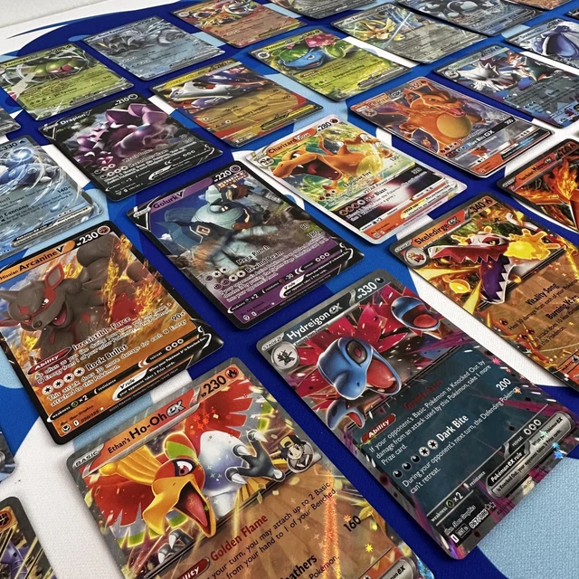 thumbnail image 2 of Pokemon TCG Card Lot - 100 Official Cards W/ Ultra Rares! V, VMAX, EX, GX, Holos 2 of 5